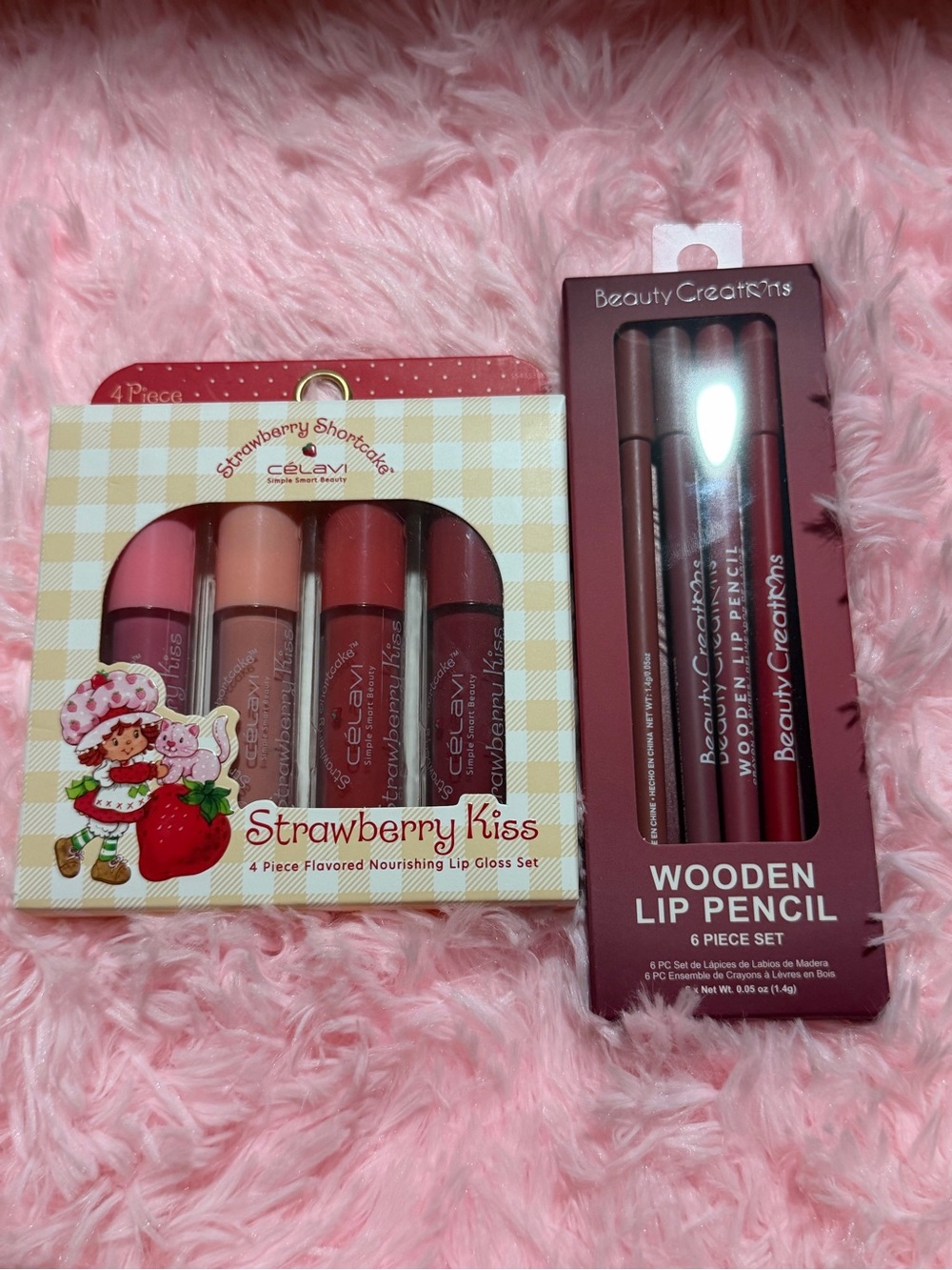 Beauty Creations & Ce'LaVi Lip Set - Pink & Red Shades lip bundle